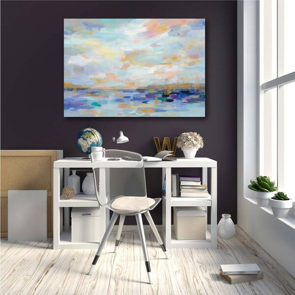 Courtside Market Manhattan Dawn 24x36 Canvas Wa LL Art