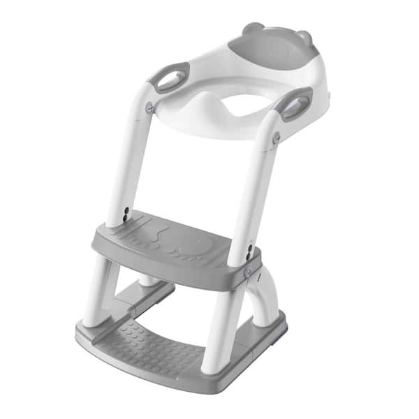 Reach 1.3 ft. Potty Training Toilet, Sector-Shape Stabilized Base Toddler Toilet Seat with Splash Guard