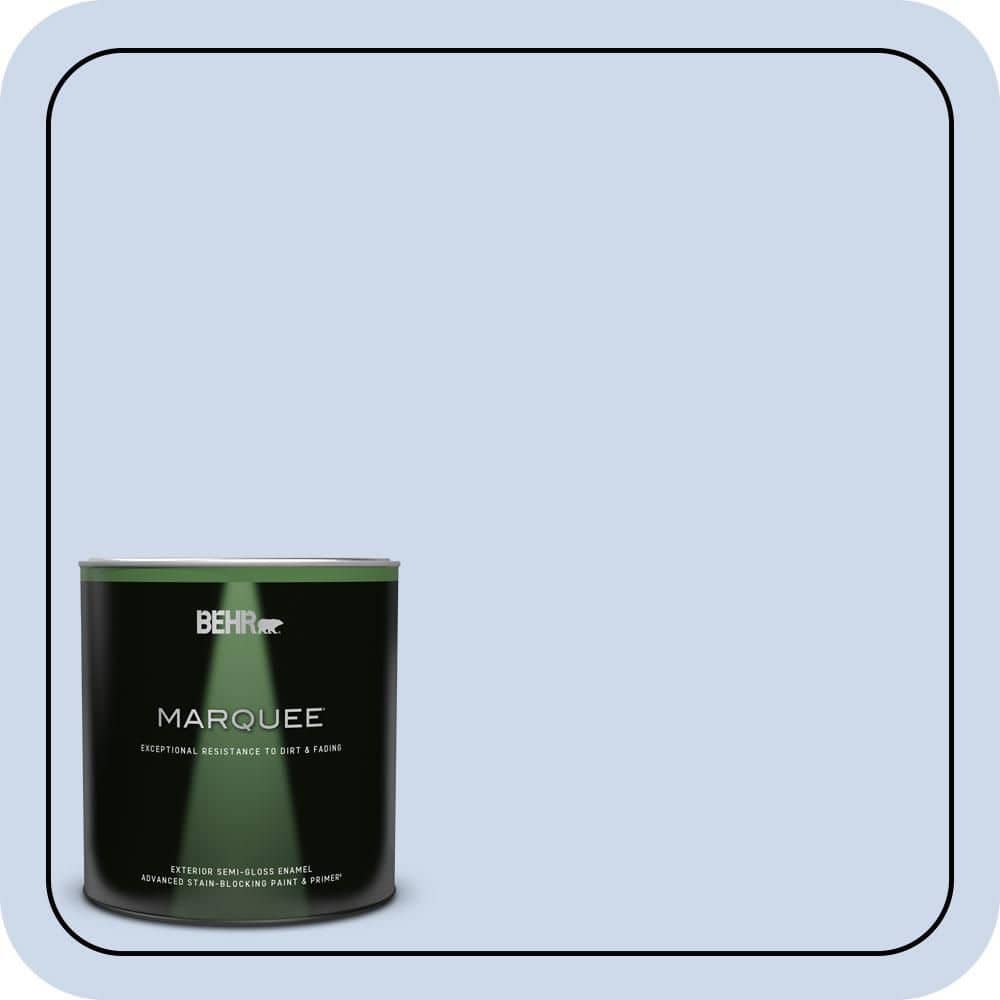 1 qt. #M540-2 Angelic Blue Semi-Gloss Enamel Exterior Paint & Primer price history on PriceWatchPro