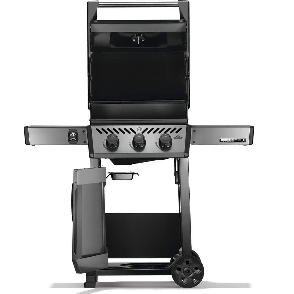 Napoleon Freestyle 365 Graphite Grey Propane Gas Grill with Stainless Steel Burners