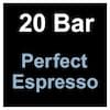 Espressione Concierge Elite Fully Automatic Bean to Cup Espresso Machine - Infinite Black