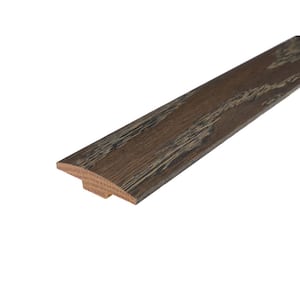 Wraith 0.28 in. Thick x 2 in. Wide x 78 in. Length Wood T-Molding