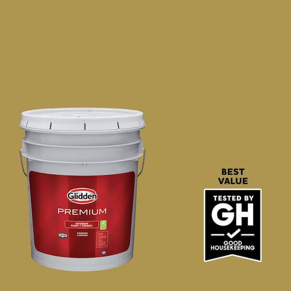 Glidden Premium 5 gal. PPG1108-7 Obsession Semi-Gloss Interior Latex Paint