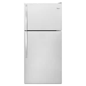 18.25 cu. ft. Top Freezer Built-In and Standard Refrigerator in Monochromatic Stainless Steel