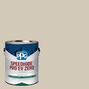 SPEEDHIDE Pro EV Zero 1 gal. PPG1024-4 Moth Gray Flat Interior Paint