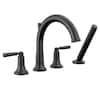 Delta - T4735-SS - Saylor Roman Tub Trim with Hand Shower