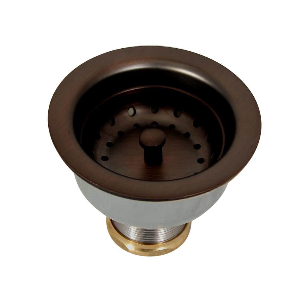 3-1/2 in. Stainless Steel Kitchen Strainer Drain in Oil Rubbed Bronze price history on PriceWatchPro