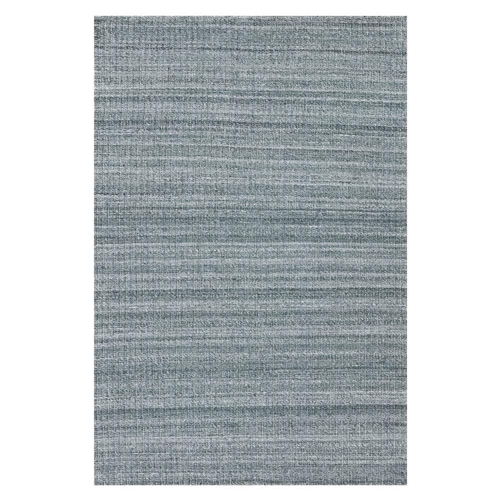Atlantic StripedMetallic Gray Hand-Woven (Outdoor) Area Rug