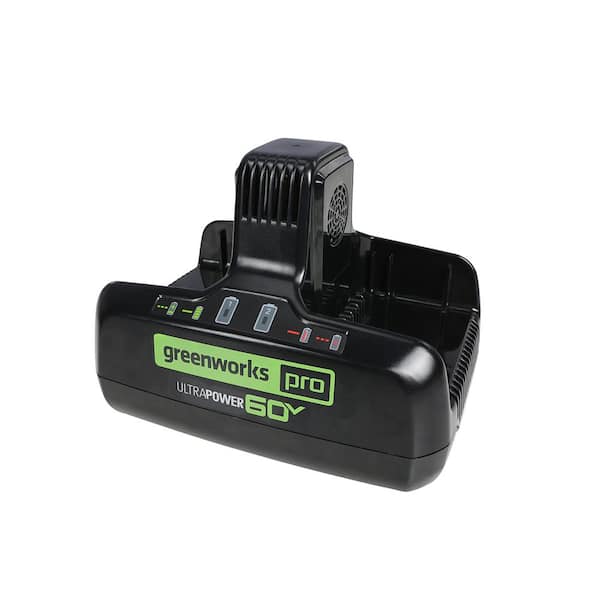 greenworkstools-24V 4.0Ah USB Battery (2-Pack) Starter Kit & Dual Port Rapid Charger