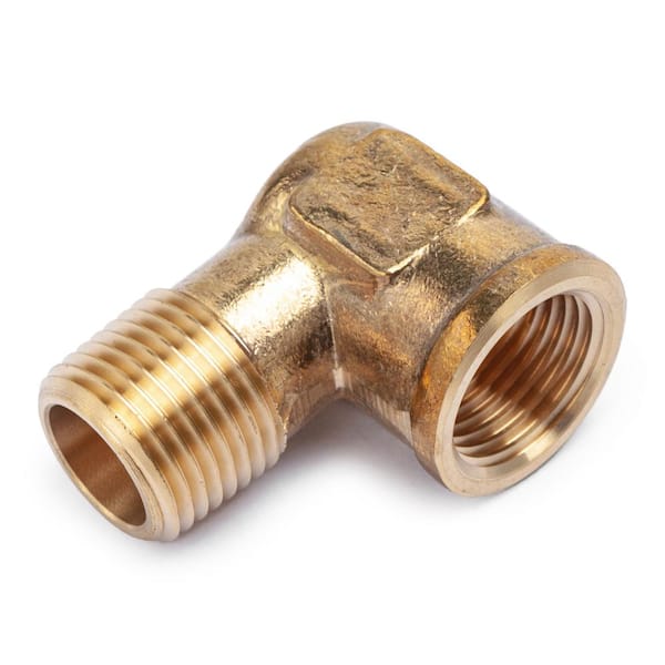 12mm Barbed Brass Elbow Pipe Fitting 1/2 Inch BSP Female 90