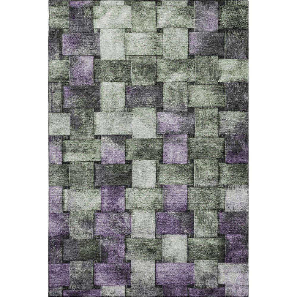 Mayfield Premium Machine Washable Abstract AMF1988 Sage 5 ft. x 7 ft. 6 in. Area Rug price history on PriceWatchPro