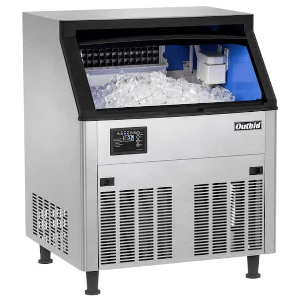 COTLIN 26 in. Ice Production per Day 265 lbs. Commercial Freestanding ...