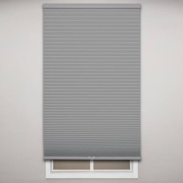 Reviews for Perfect Lift Window Treatment Anchor Gray Cordless Blackout ...