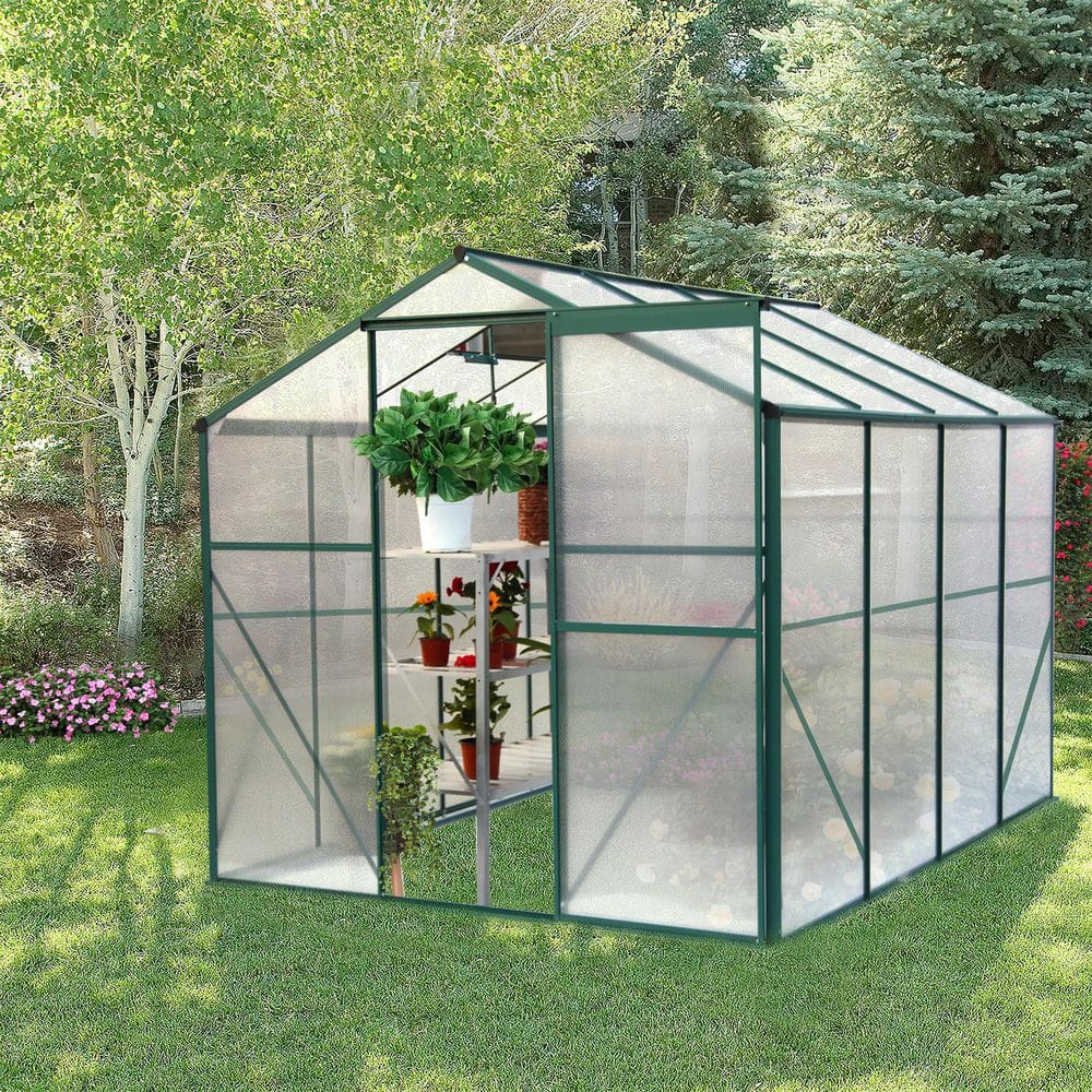 Daheat GHgo, 6 x 8 ft. Heavy Duty Polycarbonate, Walk-in Plant