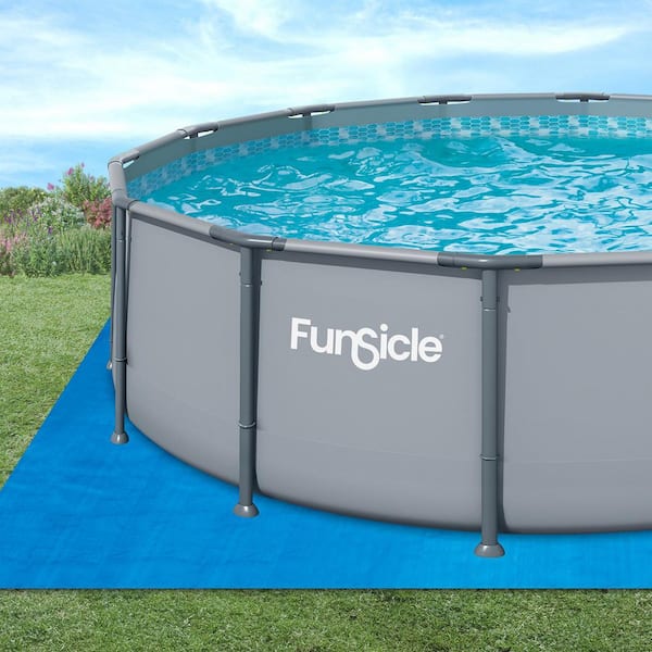 Funsicle 18.8 ft. x 18.8 ft. Square Ground Cloth for 18 ft. Above