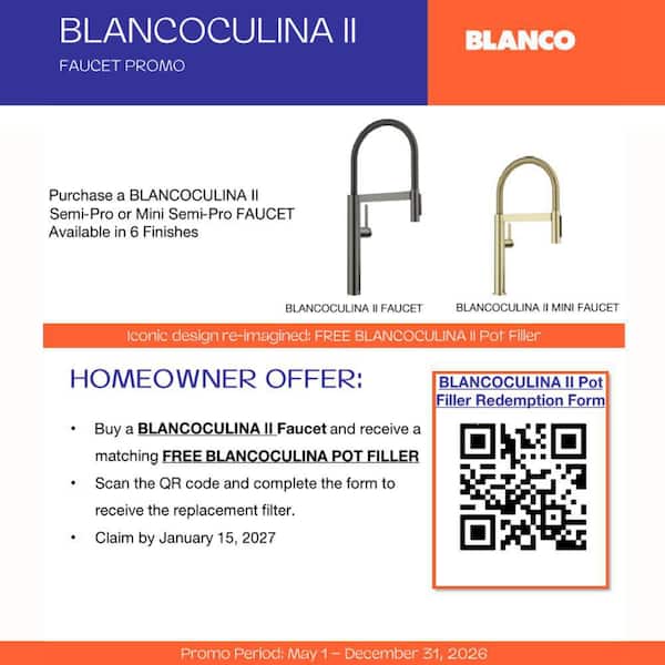 Culina II Chrome 22 in. H Pull Down Sprayer Kitchen Faucet with 180 Degree Spout Swivel