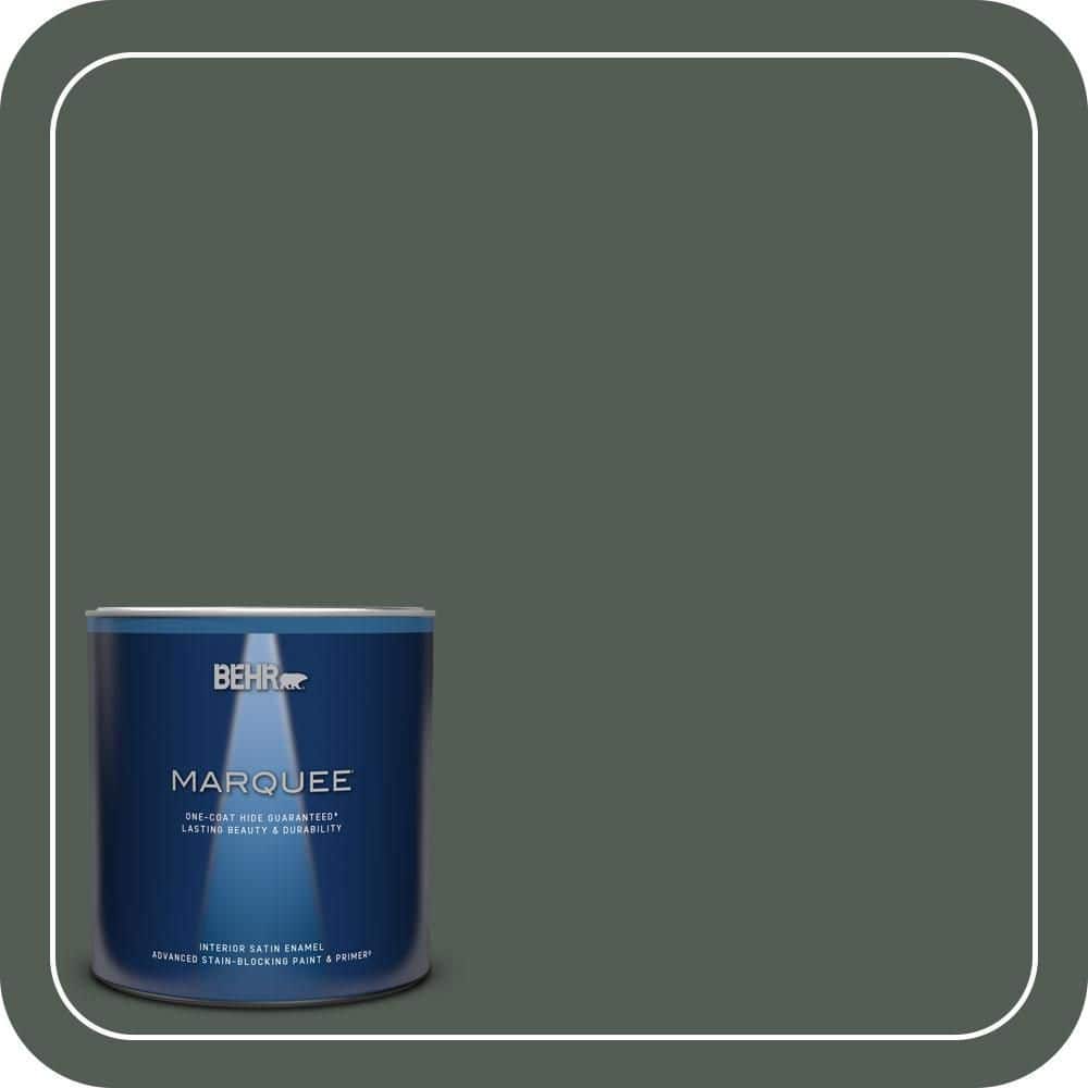 1 qt. #700F-7 Evergreen Bough Satin Enamel Interior Paint & Primer price history on PriceWatchPro