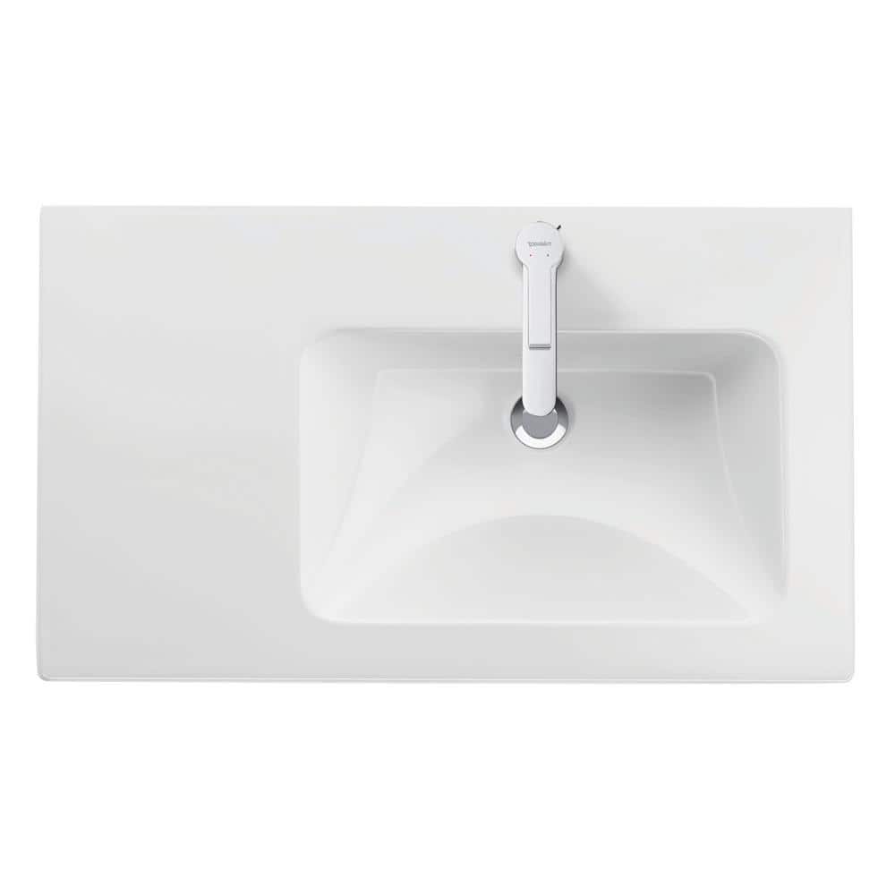 B.2 Series 6.5" High Chrome Gloss Single Hole Bathroom Faucet