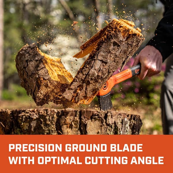 Crescent 14 in. Fiberglass Handle Camper's Hatchet with Sheath