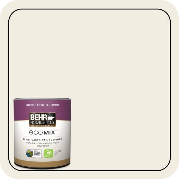 BEHR PREMIUM PLUS 1 qt. Designer Collection #DC-012 White Stone ...