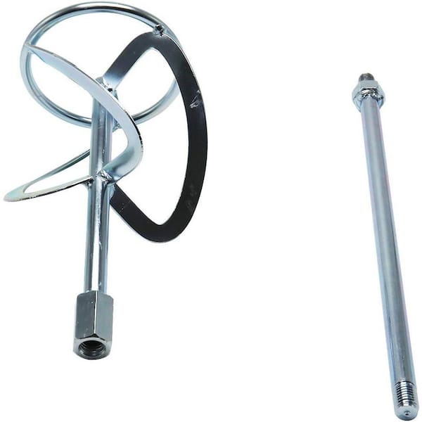 23 in. Concrete and Paint Mixing Rod M14 Electric Brick Mixer Accessories