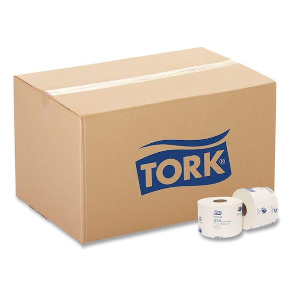TORK Universal Toilet Paper Septic Safe 2-Ply White 616-Sheets