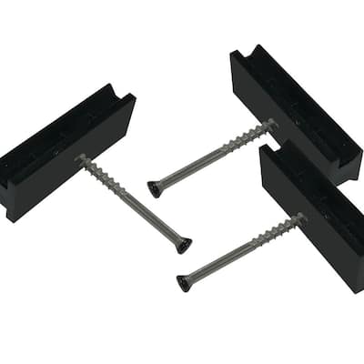 Step-Clip Deck Fastenators with Steel Screws (500 -Count)