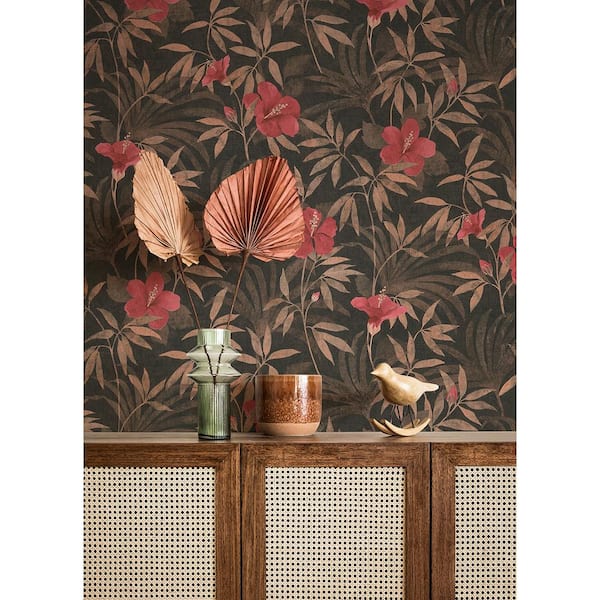 Malecon Multicolor Floral Non-Pasted Vinyl Wallpaper