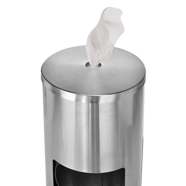Flex Stainless Steel Wipe Dispenser and Wipes