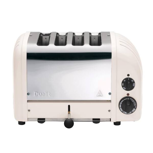 Dualit New Gen 4-Slice Powder Wide Slot Toaster with Crumb Tray