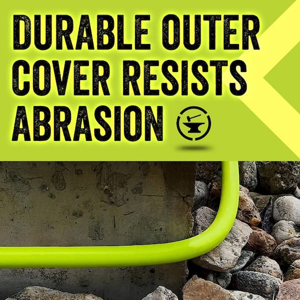 はやら Flexzilla 5/8 in. x 75 ft. ZillaGreen SwivelGrip Garden Hose with