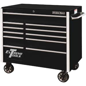 RX Series 41 in. 11-Drawer Roller Cabinet Tool Chest in Black