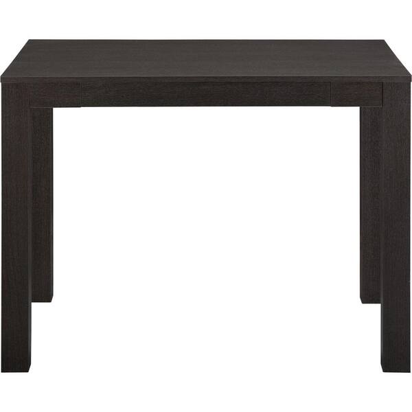 Ameriwood Home Nelson 39 in. Rectangular Black Oak Writing Desk with