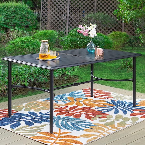 lowes garden treasures patio umbrella Winds Replacement Canopy Top for Costco Square this umbrella not only provides generous shade but also elevates your patios aesthetic Garden Treasures 7-ft Red Push-button