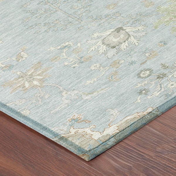 Chantille Machine Washable Indoor/Outdoor Abstract ACN2676 Sky 9 ft. x 12 ft. Area Rug