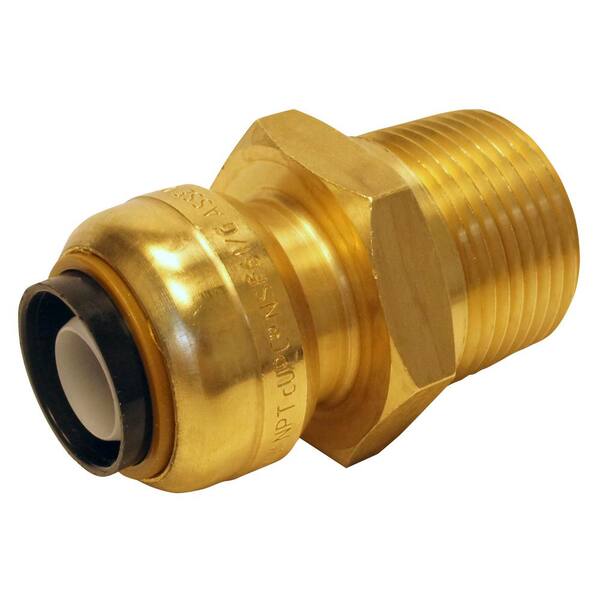 Raccord Laiton SDTC Tech 1/4" NPT Mâle Vers 1/2" NPT Femelle - Lot De 4 - Neuf Sous Emballage