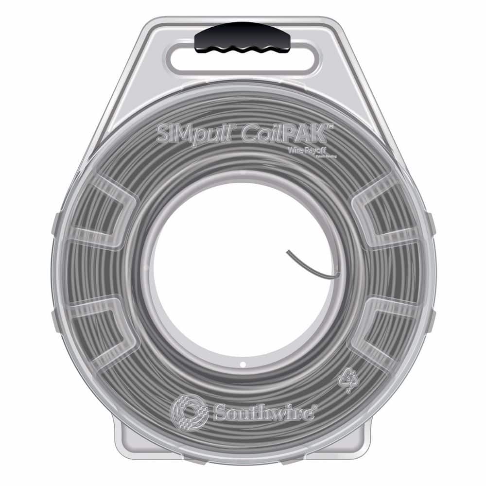 2000 ft. Gray/Orange Stripe 12/1 SOL CU CoilPAK SIMpull THHN Wire price history on PriceWatchPro