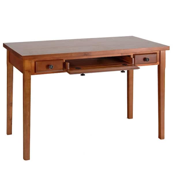 Unbranded 2-Drawer Computer Desk in Mahogany