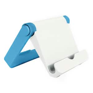 Universal Folding Stand for Tablets and Smartphones, Blue