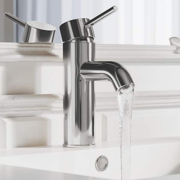 Swiss Madison Ivy Single-Handle Single-Hole Bathroom Faucet in Chrome