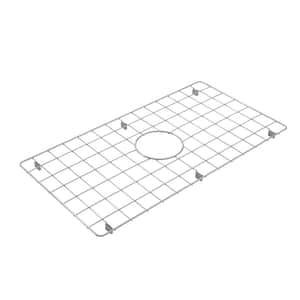 30 in. x 16 in. Sink Grid for 33 in. Apron Front Fireclay Single Bowl Kitchen Sink in Stainless Steel