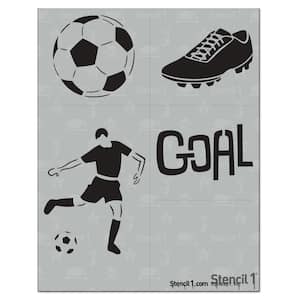 Soccer Stencil (4-Pack)