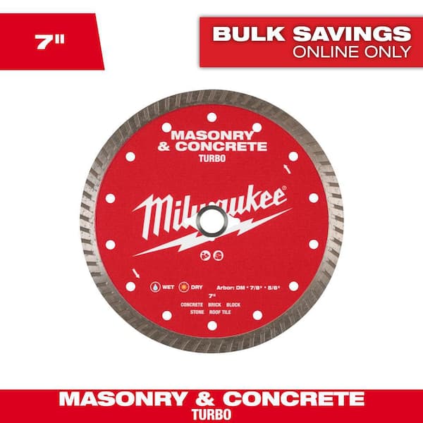7 in. Turbo Masonry & Concrete Diamond Blade