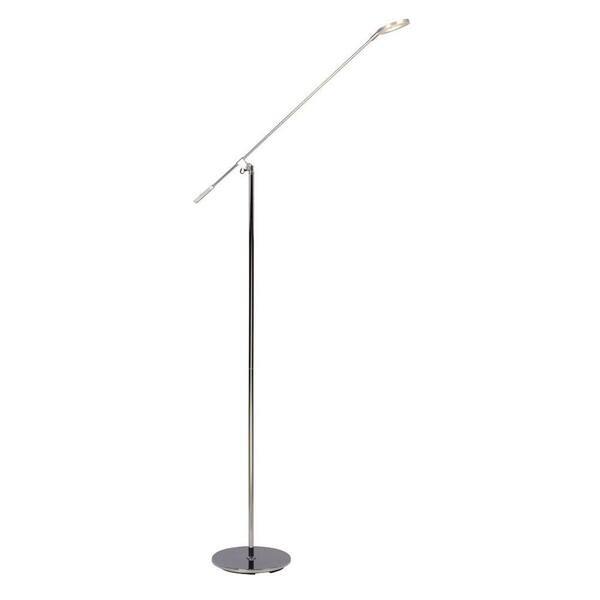 Filament Design Negron 57.75 in. Chrome Floor Lamp
