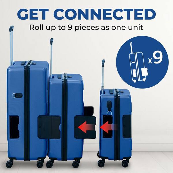 Connectable luggage sets online