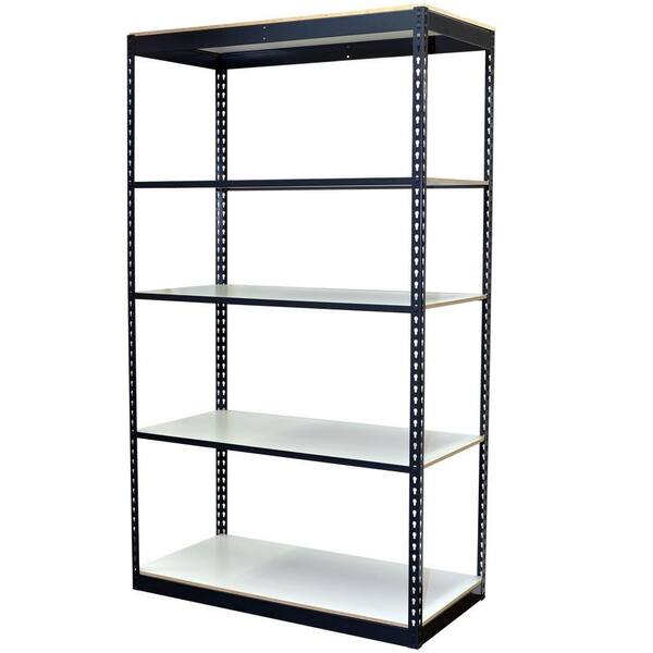 Storage Concepts 5 Tier Boltless Steel, Home Depot Shelving System