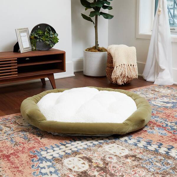 Happy Hounds Murphy Donut Large Moss Dog Bed DB300L-MOSS The