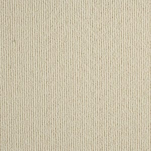 6 in. x 6 in. Pattern Carpet Sample - Merino Herringbone - Color Chantilly