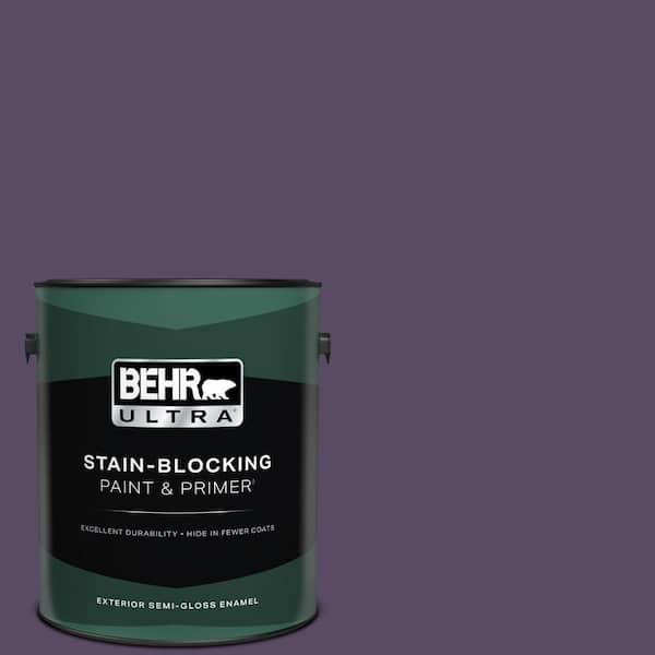 BEHR ULTRA 1 gal. #M570-7 Paparazzi Semi-Gloss Enamel Exterior Paint & Primer