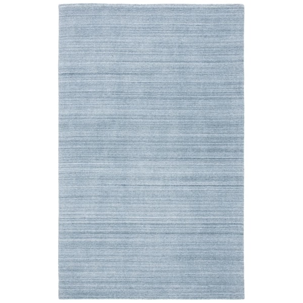 SAFAVIEH Mirage 6 ft. x 9 ft. Dark Gray Distressed Striped Area Rug